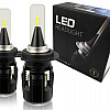 LED Bulb, H7 Slim 6500K CSP 60W 8400 LM 12V/24V CANBUS CE, Interlook