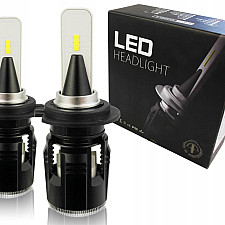 LED-lampa H7 Slim 6500K CSP 60W 8400 LM, 12V / 24V, CANBUS, CE, 2 st, Interlook