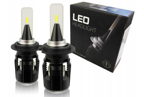 LED H7 Slim 6500K CSP 60W 8400 LM, 12V / 24V, CANBUS, CE, 2 pcs, Interlook