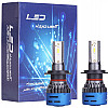 LED-lampa, H7 CREE, 2x50W, 20000 LM, 6500K, Ultra Halv/Helljus, CANBUS, 2 Lampor, iFocis