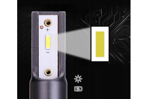 H7 CREE LED 2x50W 20000 LM, 6500K, iFocis Ultra low/high beam, CANBUS, 2 lamps