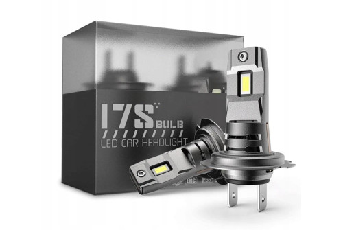 LED H7-lampor 6000K 4000 lumen med aktiv kylning och IP68 vattentät klassning, Interlook I7S