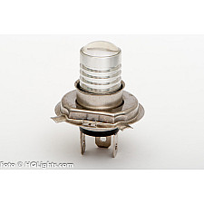LED Bulb, H4, 5W, White 7000K, 1 Lamp