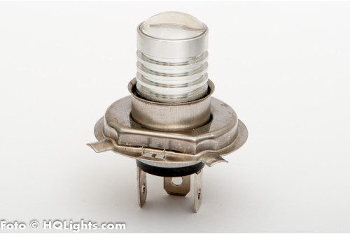 H4 CREE LED 5W, vit 7000K, 1st