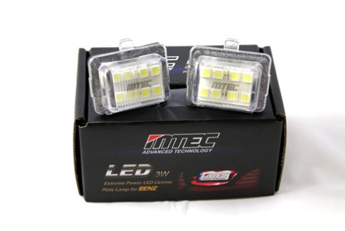MT-614 MTEC Mercedes Benz LED License Plate Light