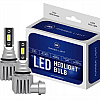 LED Bulb, HB4 / 9006 CSP, 4000 LM 6000K CANBUS, 2 Lamps, CE E9
