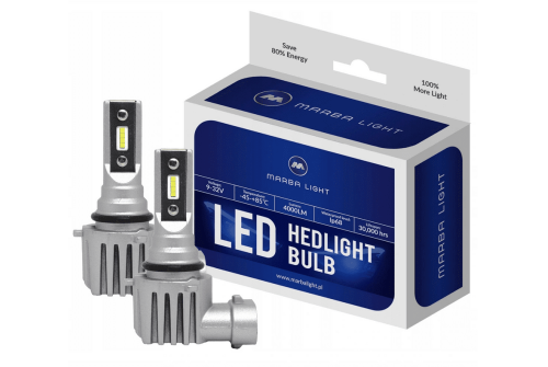 HB4 / 9006 CSP LED, CE E9, 4000 LM 6000K CANBUS, 2 lamps