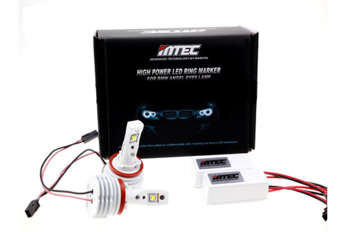 Japanska Mtec Cree LED kit för BMW Angel Eyes ringar, 7000K, 2 LED 26W ~2565 Lumens (v4) - F01, F02