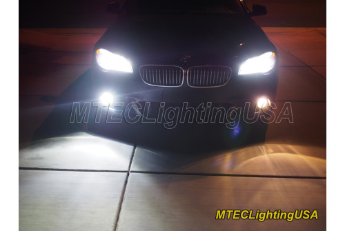 MTEC 6000K H8 H9 H11 LED Dimljus / DRL / Halvljus, extremt starka 3100+ Lumen, BMW 7 F01/F02