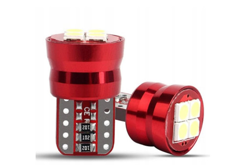 T10 5W5 powerfull LED (4xSMD 3030), Canbus, 2 in each pack