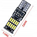 T10 5W5 mycket starka LED Canbus (26xSMD 4014), 2st
