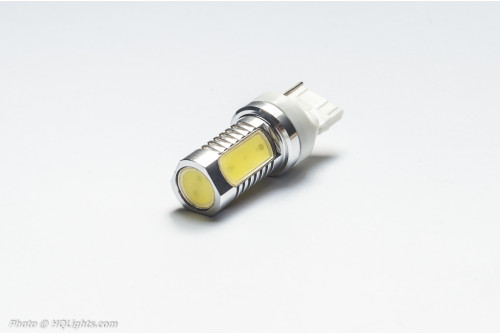 LED-lampa T20 W21W med 4 CREE LED och metallbas för Subaru och japanska bilmodeller
