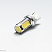 LED-lampa T20 W21W med 4 CREE LED och metallbas för Subaru och japanska bilmodeller