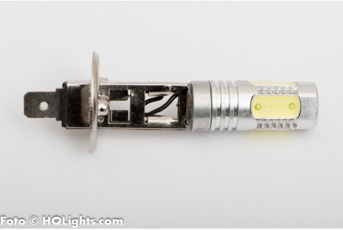 H1 Xtreme LED, extra powerfull 7.5W 400LM, 5 led, white 6000K (1 lamp)