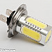 H7 Xtreme LED, extra stark 7.5W 400LM, 5 led, vit 6000K (1st)