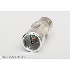 Bromsljus, BAZ15D Xtreme LED, Extra Stark, 5 LED, CREE, Röd 24V