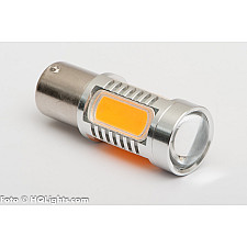 LED Bulb, BAU15S (PY21W), Xtreme, 5 CREE LEDs, Yellow/Orange, 24V, 1 Lamp