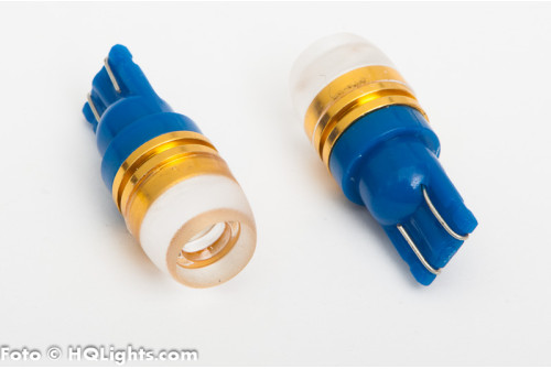 T10 strobe LED, blue, 2 lamps
