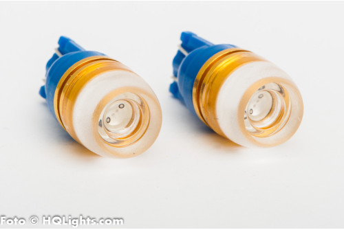 T10 strobe LED, blue, 2 lamps