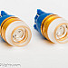T10 strobe LED, blue, 2 lamps