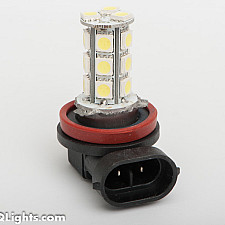 LED Bulb, H11, 18 LEDs, 2 Lamps