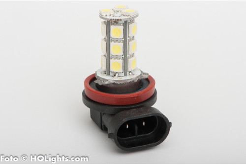 H11 LED, 18 leds, 2 lamps