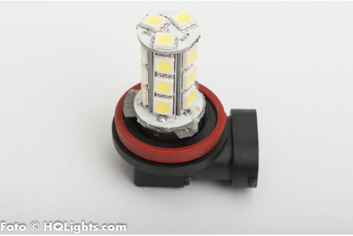 H11 LED, 18 leds, 2 lamps