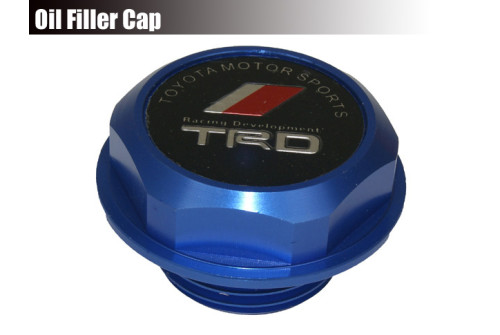 TRD aluminium engine oil fuel filler cap cover for Toyota, Lexus, Scion