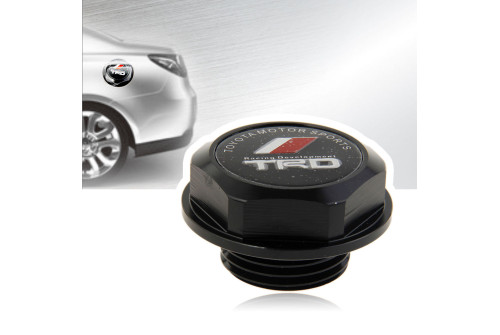TRD aluminium engine oil fuel filler cap cover for Toyota, Lexus, Scion
