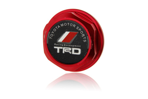TRD aluminium engine oil fuel filler cap cover for Toyota, Lexus, Scion