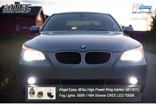 H8 CREE LED 5W, white 7000K, 1 lamp