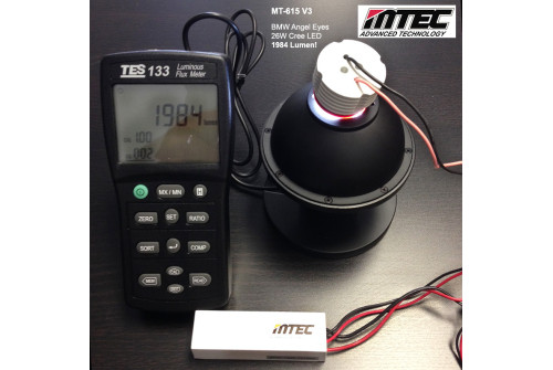 Mtec Extreme Power LED kit för BMW F01 F02 7-serie Angel Eyes ringar, H8, 7000K, 26W (v3)