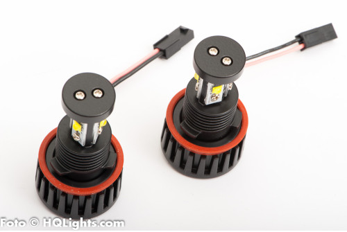 Mtec Extreme Power LED kit för BMW F01 F02 7-serie Angel Eyes ringar, H8, 7000K, 9W (v2)