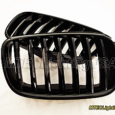 Grill, Njurar, Svart Blank, E39, BMW
