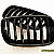 Grill, Njurar, Svart Matt, E39, BMW