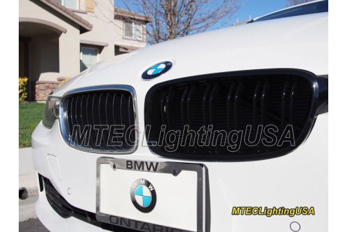 BMW Grill / Njurar, E39, svart blank