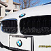 BMW Grill / Njurar, E39, svart blank