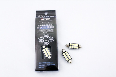 MTec 42mm spollampa, 8 SMD LED, Canbus Error-free, stark vit xenon-look, (2 st)