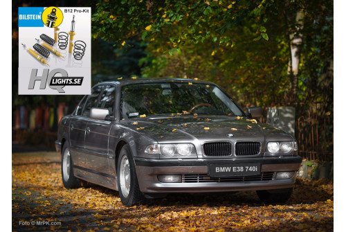 Bilstein / Eibach B12 Pro-Kit, väghållningssats, stötdämpare och fjädrar för BMW E38 7-serien