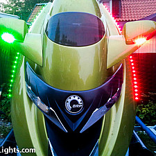 LED-slinga, 60 cm, 24 LED, 12V, 10 mm