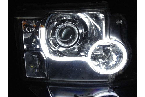 Mjuka DRL Tuber, kritvita, 12V, 60cm (2 st)