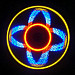 Spoke Light - LED belysning med mönster för bilfälgar, USB, RGB