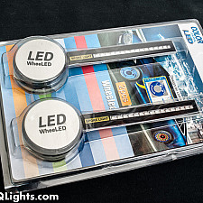LED-belysning för Bilfälgar, RGB, USB