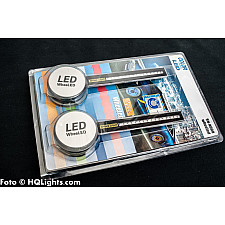 LED Car Wheel Light, USB Programmable, RGB, Spoke Light