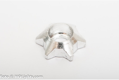 Colored JDM aluminium car washers for number plates, fenders, etc. Star shape. (1 pc)