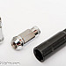 Wheel nuts Muteki M12 x 1,25 48 mm 60°, steel, chrome, 20 pcs incl. dual adapter