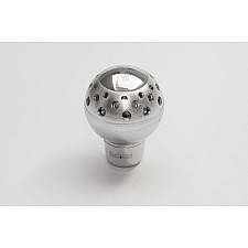 Gear Shift Knob, Universal, Round, Silver, MOMO