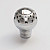 Gear Shift Knob, Universal, Round, Silver, MOMO