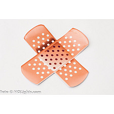 Klistermärke Reflexyta, 108x108mm, Band-Aid