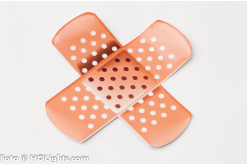 Sticker Band-Aid, reflex, 108x108mm